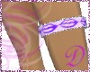 ~D Diamond Purple Garter