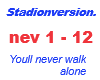 Stadionversion / Never