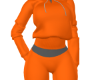Orange Jogger Set