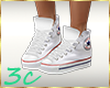 [3c] White Converse