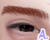 A. Ginger eyebrows