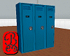 Blue Metal Lockers