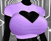 Heart Purple T-shirt