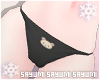 あII Black Bear Panties