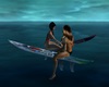 SURF BOARD POSES