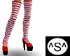 ^S^ Candy Stripe Boots