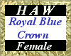 Royal Blue Crown