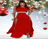 Red Sexy Christmas Gown