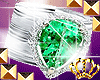 Emerald Teardrop Rg