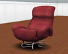Red skin chair