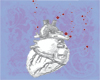 bleeding heart sticker