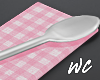 Table Spoon + Napkin