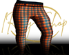Cuadros Pants Orange