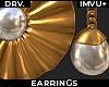 ! pearl earrings DRV.