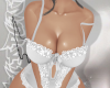 white ☆ bustier