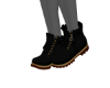 Unisex Black Boots