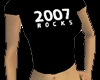 2007 Rocks TShirt Fem