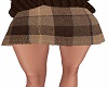 cozy tartan skirt
