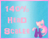 MEW 140% Head Scaler