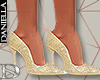D| Mirelle Golden Shoes