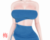 梅 Lucille blue dress