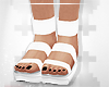 ! Beta Sandals White