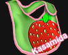 Strawberry Bib