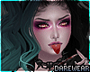 Ziah Teal + Black Hair