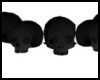 Black Skull Head