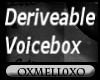 *M* Deriveable Voicebox