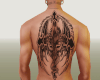 Realistic Back Tattoo M