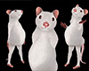 white rat costume