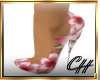 CH-Red Flower Shoes