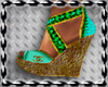 MP  Turquoise Shoe