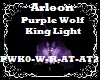 Purple Wolf King Light