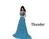 blue ice evening gown