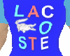 Blue Shade Lacoste Tee