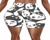 cute panda shorts