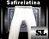 ~SL~ White & Silver Pant