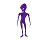 purple dance alien