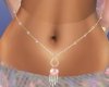 Pink Pearl Belly chain