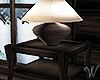 Winter Cabin Lamp