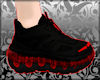 !M! Sneakers Black Red