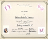 Briana Sweets Birth Cert