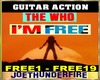 Who I'm free Guitar