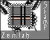 ~Z~ Checkered Grey stamp