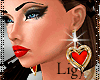 Lg-Linan Heart Earrings