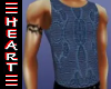 Weave Tank Blue (Slim)
