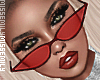 Tyra Sunglasses Red