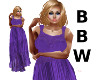 Judy Purple Gown BBW